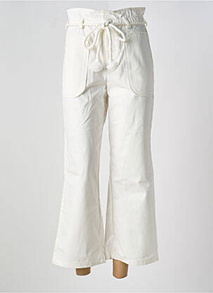 Pantalon 7/8 alb PETITE MENDIGOTE femeie