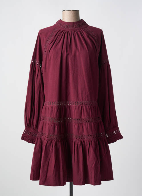 Rochie scurtă violet PETITE MENDIGOTE femeie