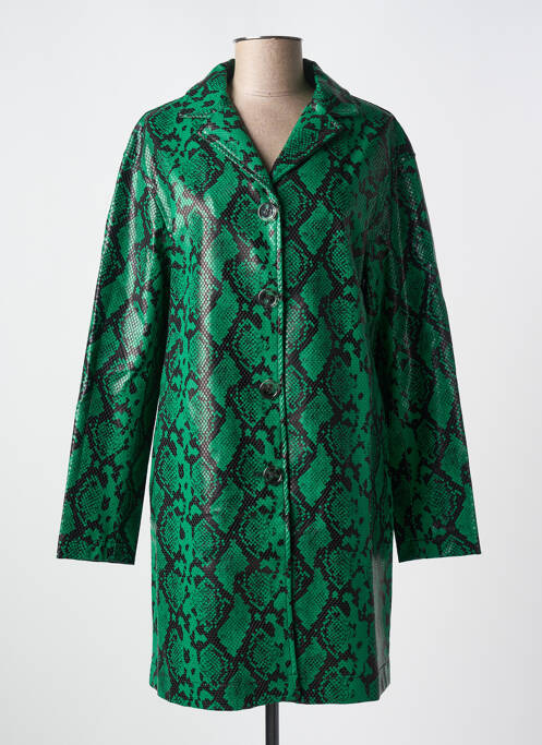 Palton lung verde TARA JARMON femeie