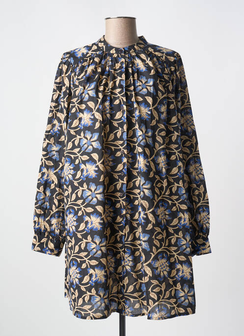 Tunică mâneci lungi albastru PETITE MENDIGOTE femeie