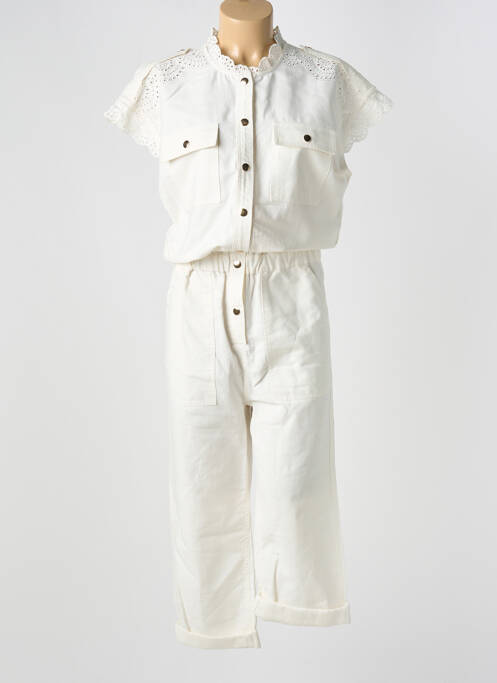 Salopetă-pantalon alb TARA JARMON femeie