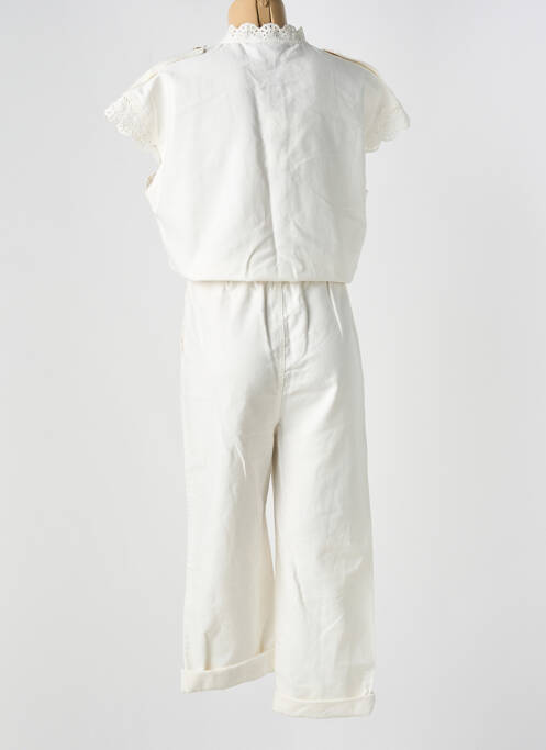 Salopetă-pantalon alb TARA JARMON femeie