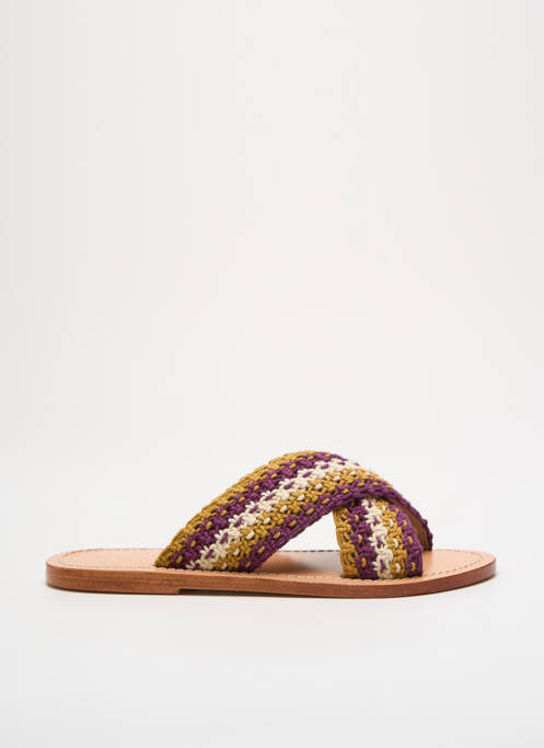 Mulete/Saboți violet PETITE MENDIGOTE femeie