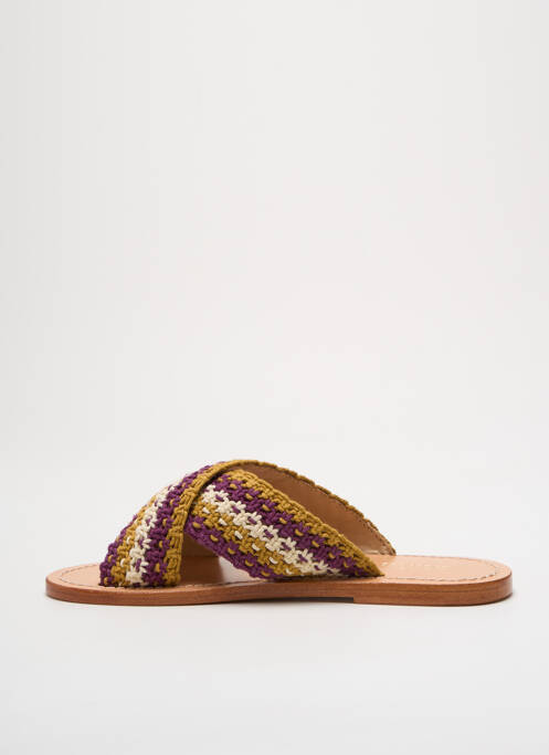 Mulete/Saboți violet PETITE MENDIGOTE femeie