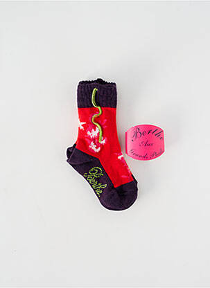 Șosete violet BERTHE AUX GRANDS PIEDS fată