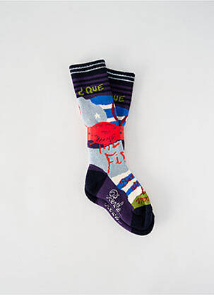 Șosete violet BERTHE AUX GRANDS PIEDS copil