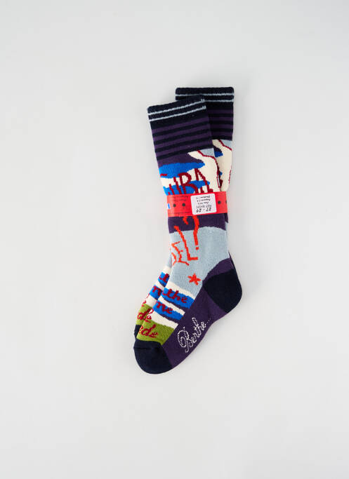 Șosete violet BERTHE AUX GRANDS PIEDS copil