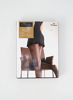 Colanți maro LE BOURGET femeie