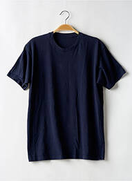 Tricou elasticitate mâneci scurte albastru SANS MARQUE homme