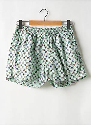 Șort țesătură poplin mărime normală verde AMERICAN VINTAGE bărbat