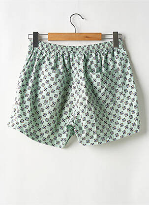Șort țesătură poplin mărime normală verde AMERICAN VINTAGE bărbat