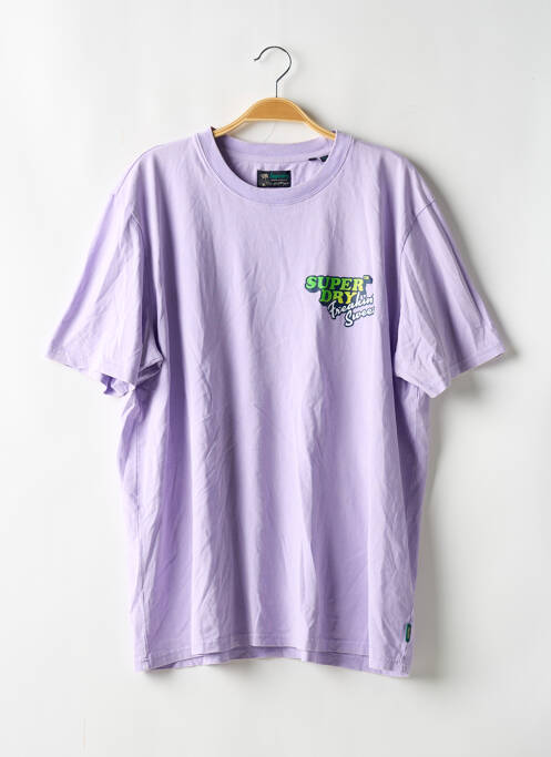 Tricou violet SUPERDRY bărbat