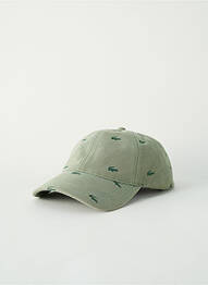 Șapcă vizieră flexibilă verde LACOSTE bărbat
