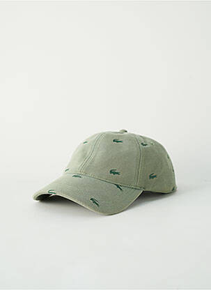 Șapcă vizieră flexibilă verde LACOSTE bărbat