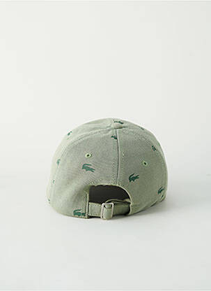 Șapcă vizieră flexibilă verde LACOSTE bărbat
