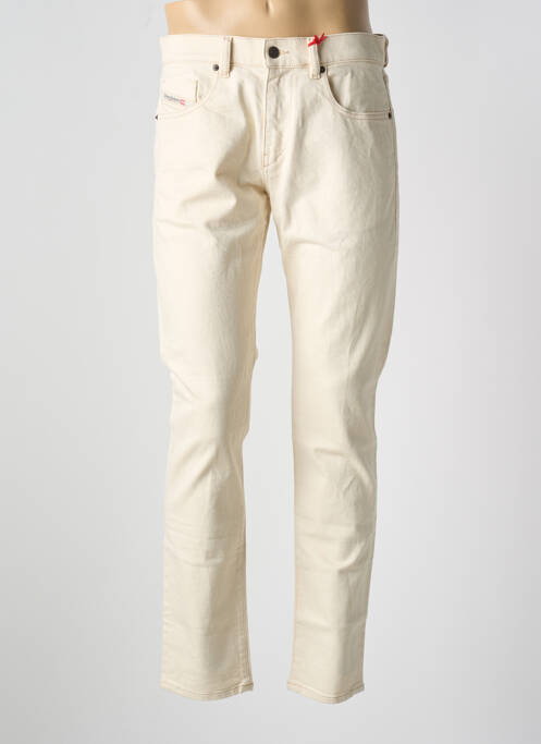 Blugi cu croială slim bej DIESEL bărbat