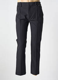 Pantalon slim țesătură poplin mărime normală negru FUSALP bărbat