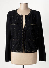 Vestă cu mâneci lungi elasticitate negru TWINSET femeie