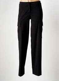 Pantalon cargo buzunare mărime normală negru FIVE femeie