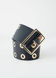 Curea efect material satinat negru TWINSET femeie