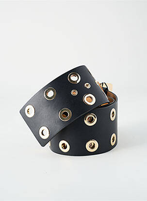 Curea efect material satinat negru TWINSET femeie