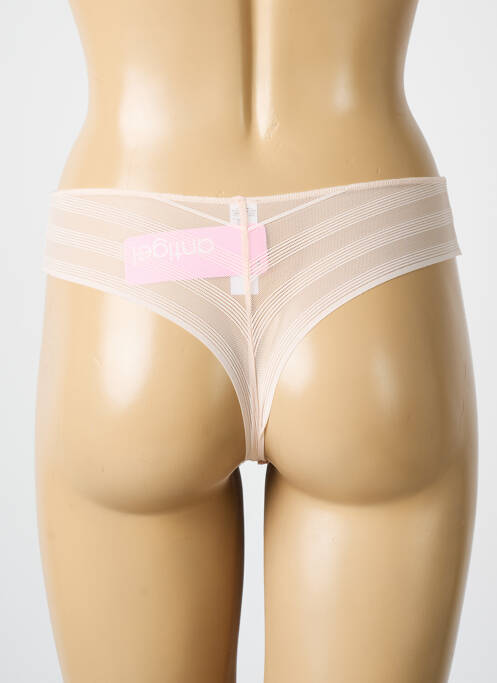 Tanga piele ANTIGEL femeie