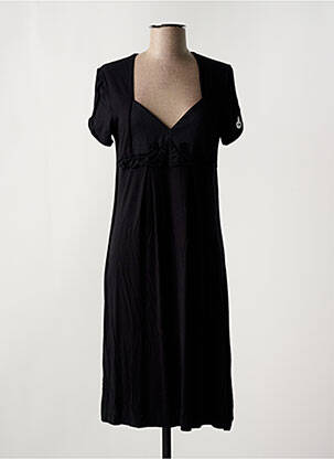 Rochie midi mâneci scurte mâneci scurte negru ELISA CAVALETTI femeie