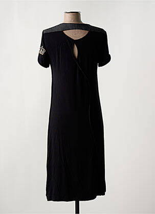 Rochie midi mâneci scurte mâneci scurte negru ELISA CAVALETTI femeie