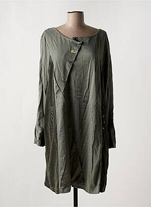 Rochie midi verde ELISA CAVALETTI femeie