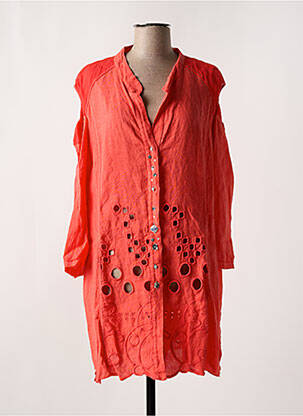 Tunică mâneci lungi portocaliu ELISA CAVALETTI femeie