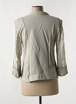 Jachete casual guler rotund gri ELISA CAVALETTI femeie