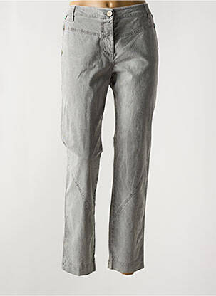 Pantalon drept gri ELISA CAVALETTI femeie