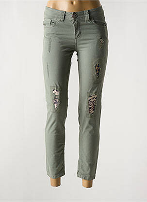 Pantalon 7/8 elasticitate gri ELISA CAVALETTI femeie