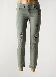 Pantalon 7/8 elasticitate gri ELISA CAVALETTI femme