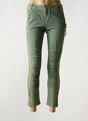 Pantalon 7/8 verde ELISA CAVALETTI femeie