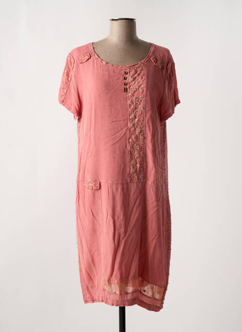 Rochie midi roșu ELISA CAVALETTI femeie