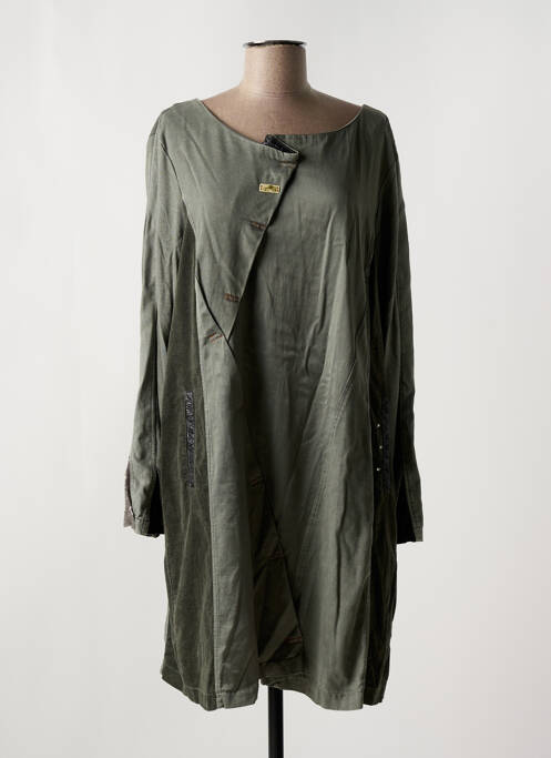 Rochie midi verde ELISA CAVALETTI femeie