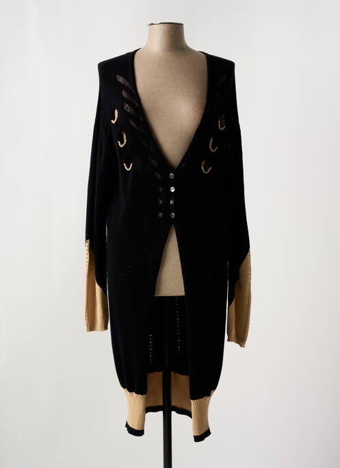 Vestă cu mâneci lungi negru ELISA CAVALETTI femeie