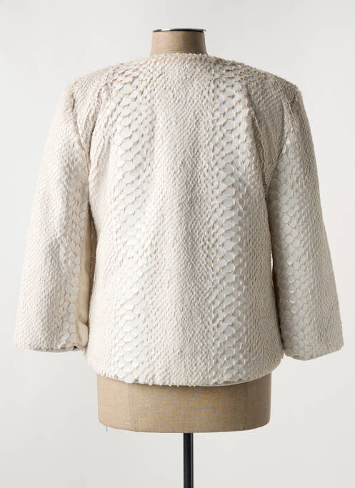 Geacă matlasată alb ELISA CAVALETTI femeie