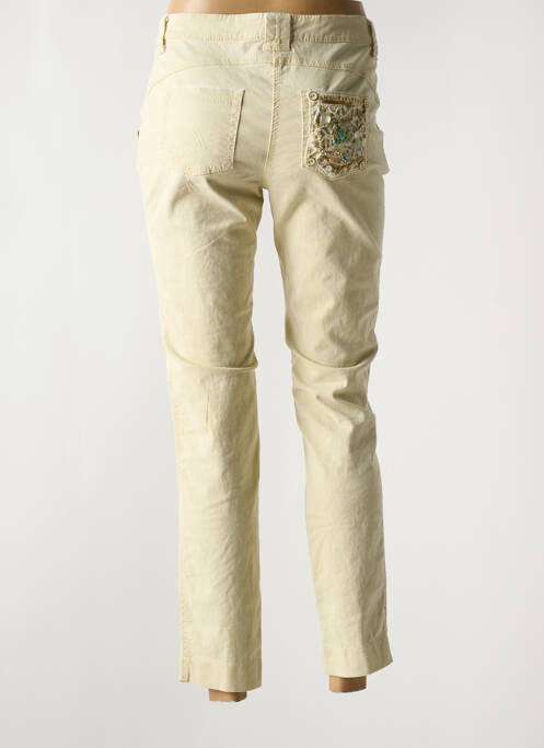 Pantalon 7/8 bej ELISA CAVALETTI femeie