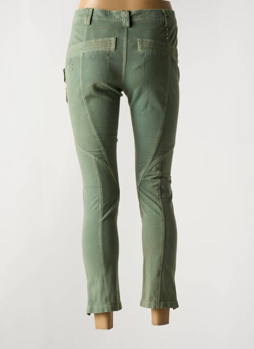 Pantalon 7/8 verde ELISA CAVALETTI femeie