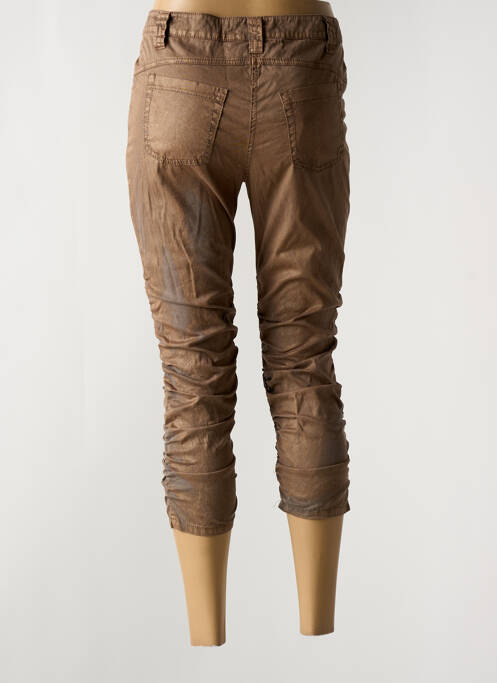 Pantalon trei sferturi maro ELISA CAVALETTI femeie