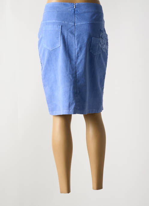 Fustă midi albastru ELISA CAVALETTI femeie