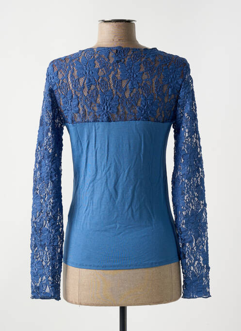 Tricou albastru LE BOURGET femeie