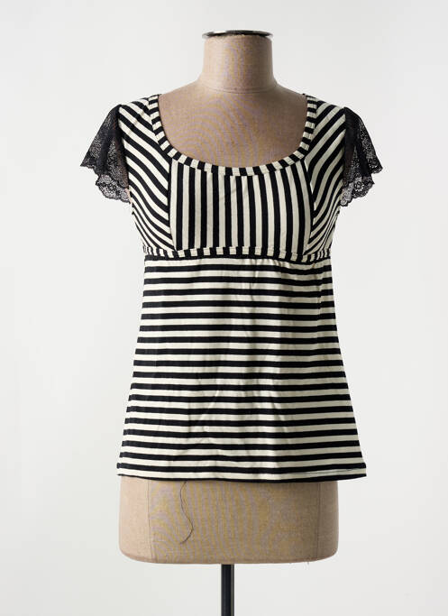 Tricou negru LE BOURGET femeie