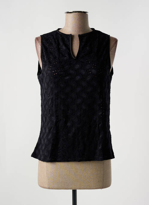 Top negru LE BOURGET femeie