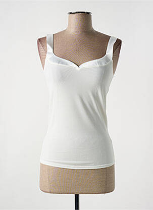 Top alb LE BOURGET femeie