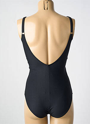 Costum de baie dintr-o singură piesă elasticitate top sutien modelat negru MIRADONNA femeie