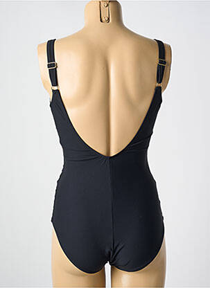 Costum de baie dintr-o singură piesă elasticitate top sutien modelat negru MIRADONNA femeie