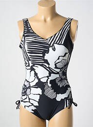 Costum de baie dintr-o singură piesă imprimeu fantezie top sutien modelat negru MIRADONNA femme